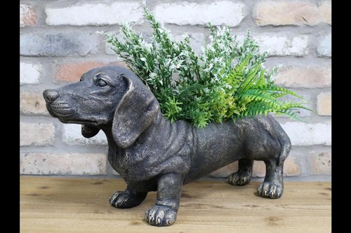 Forét sausage dog planter - sausage,