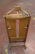 VINTAGE ANTIQUE GENTLEMEN’S VALET TROUSER PRESS GENTLEMAN’S SUIT JACKET STAND