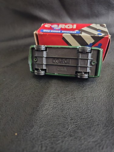British racing green corgi die - corgi,