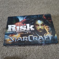 Risk Starcraft Board Game Collectors Edition New Open box contents New sealed!