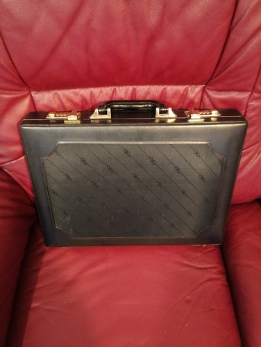 Vintage briefcase attache - briefcase,