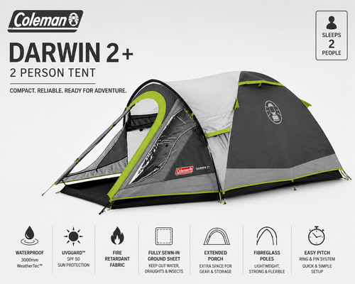 Coleman darwin tent - 2+, 2