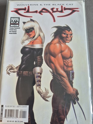 Wolverine and the black cat - wolverine,