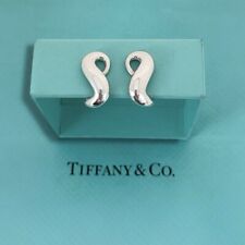 AUTHENTIC Tiffany & Co Infinity Earrings - Vintage Earrings - Clip on