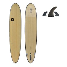 Surfboard 9ft 6in bamboo - 6in, pin