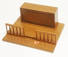 Dolls house stained wooden - dolls,