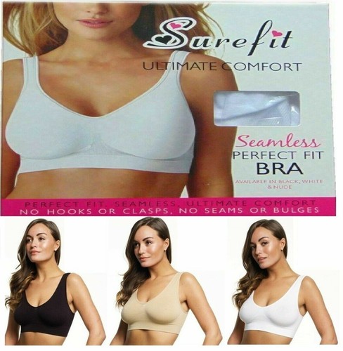 Ladies seamless comfort bra - comfort,