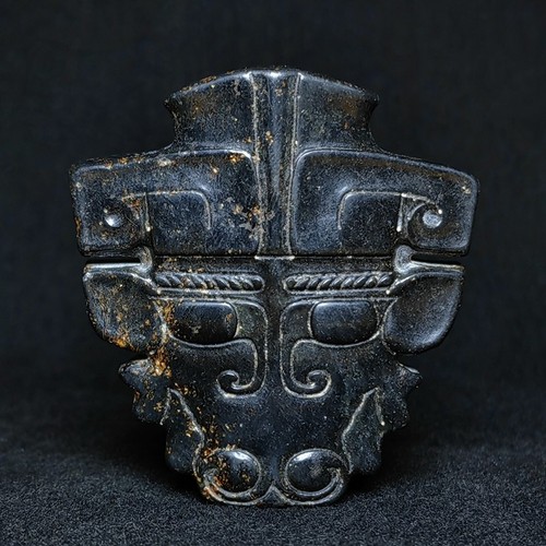 Chinese hongshan culture - chinese, black