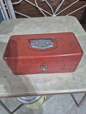 1960s OLD PAL RED METAL TACKLE