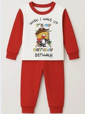 personalised toy story pyjamas