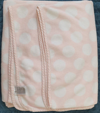 Mothercare pink Fleece Cot