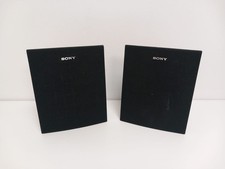 Set of 2 Surround Sound Sony Speakers Hi-Fi Speaker System Black 15W 4 Ohms