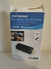 Metronic 441625 Decoder TDT Dongle Stick DVB-T2 HEVC HDMI USB Euro