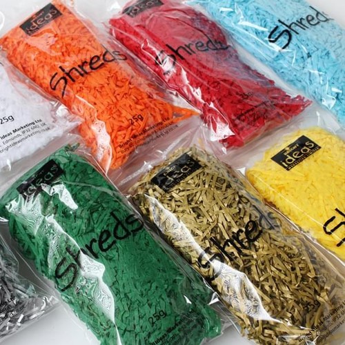 Hamper gift shreds tissue - hamper,