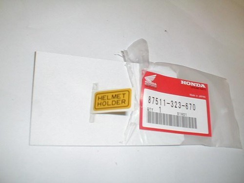 Oem honda helmet holder - *oem, holder"