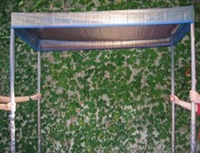  Wedding Canopy Chuppah - PEACH ROSE- NEW hand made