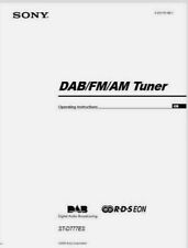 Sony ST-D777ES DAB AM FM Radio