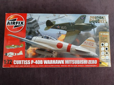 1/72 Airfix  A50127  Dogfight Double , Curtiss Warhawk P-40B & Mitsubishi Zero