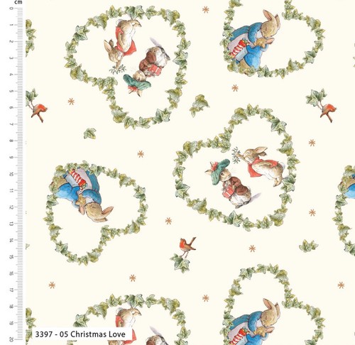 Peter rabbit fabric 112cm - rabbit,