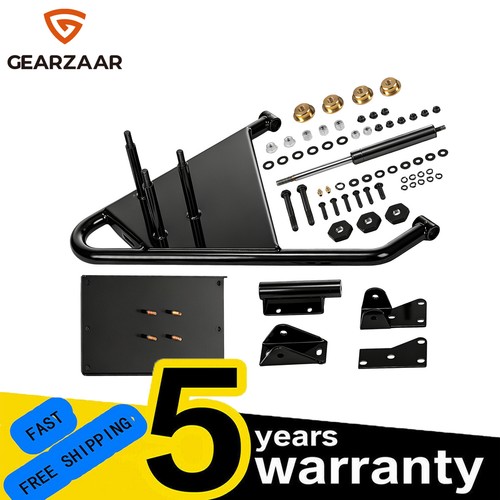 Black rear tailgate - black,