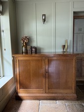 Large Vintage Stained Oak