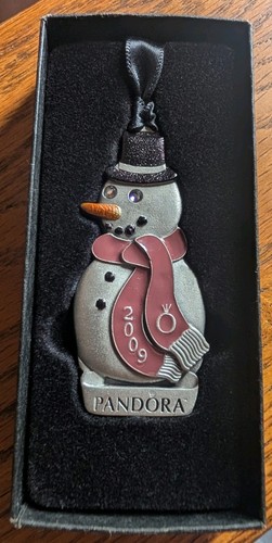 Rare 2009 pandora snowman - 2009,