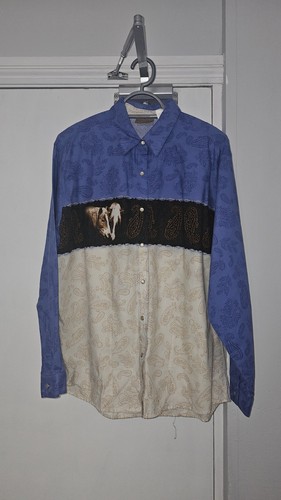 Vintage wrangler paisley horse - vintage,