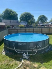20Ft Intex Pool With Sand