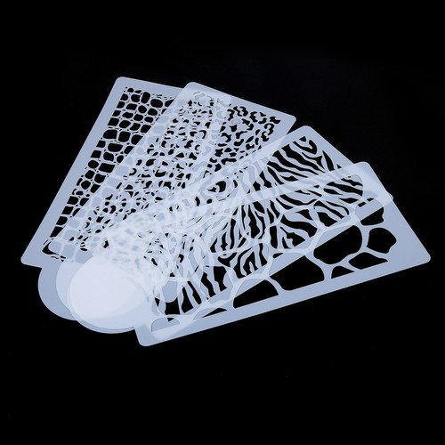 Pcs cake stencils decorating - 4,
