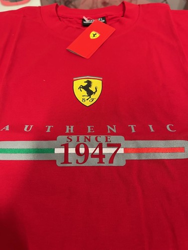 Ferrari vintage red shirt - ferrari,