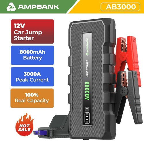 Ampbank portable jump starter - ampbank,