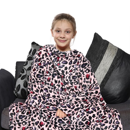 Girls leopard print wearable - leopard,