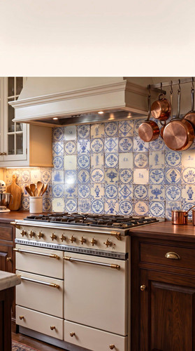 Dutch delft tiles - x35, for