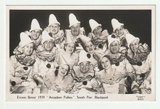 Ernest Binns' 1939 Arcadian Follies, South Pier, Blackpool, real photo postcard