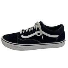 Vans Old Skool Black White Classic Skate Shoes Mens 13 Suede Canvas Low Top