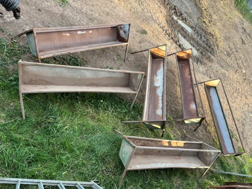 Cattle feed troughs - cattle,