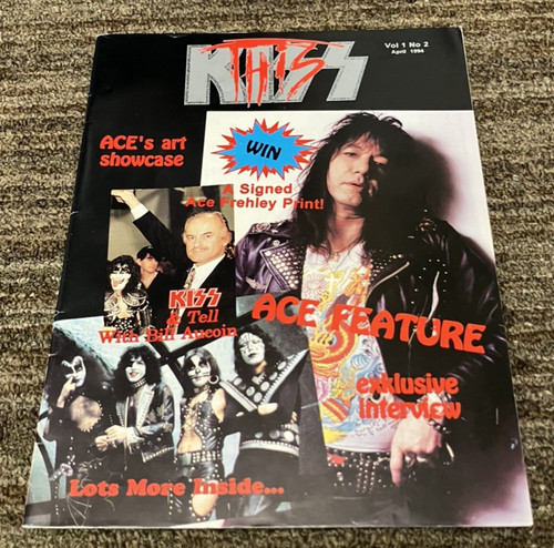 Kiss 1994 fanzine - kiss,