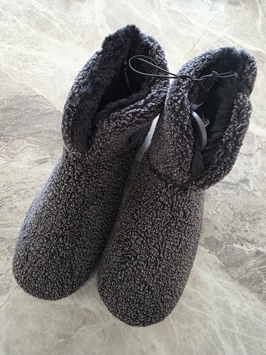 Cosy slipper boots with - m&s, ~