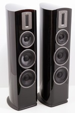 Quad Z3 speakers, piano black