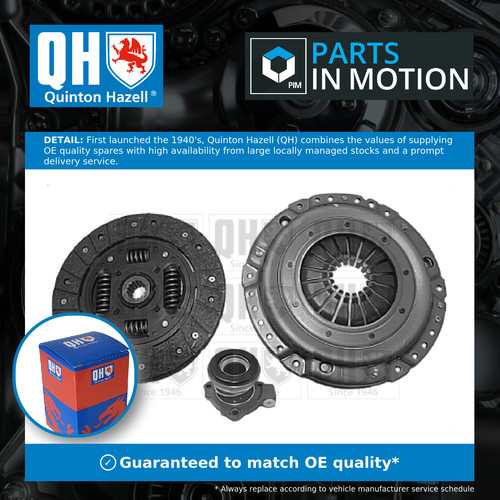 Clutch kit 3pc - kit,