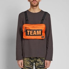 Neighborhood Unisex Crossbody Bag Orange 23x35cm