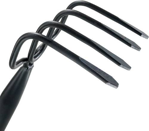 Tines garden cultivator rake - tines,