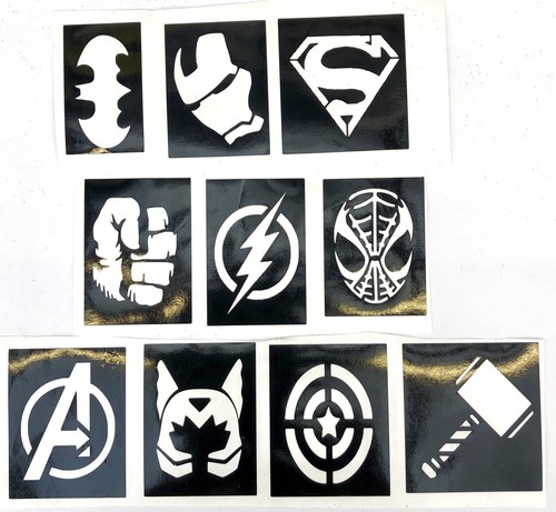 100 superhero thor stencils - superhero,