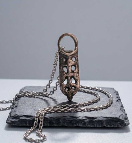 Ancient warrior amulet pendant - amulet,