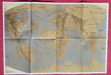 Old World Map poster from White Dwarf 300 (2004) Warhammer Fantasy