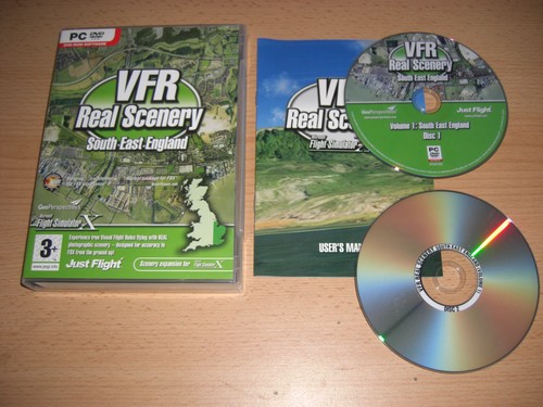 Vfr real scenery vol - vfr, south