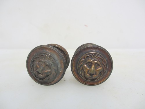 Victorian brass knobs - knobs, handles