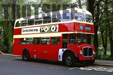 35mm Slide Southampton AEC Regent 5 East Lancs 384 JCR384E 1973 Original