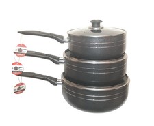 3 Pieces Large Long Handle