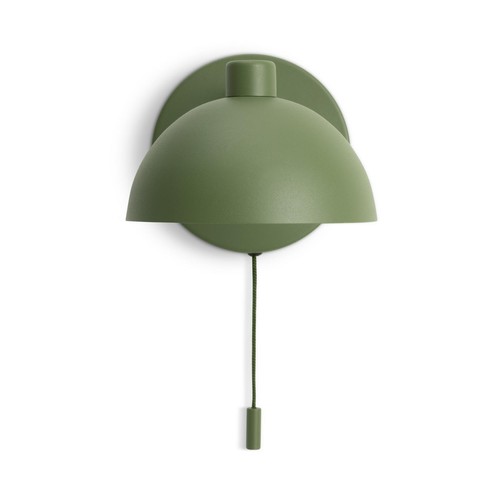 Green wall light mushroom dome - wall,